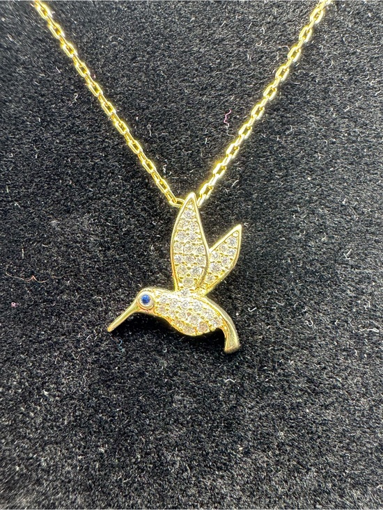 Neiman Marcus Jewelry - 14k Hummingbird Pendant